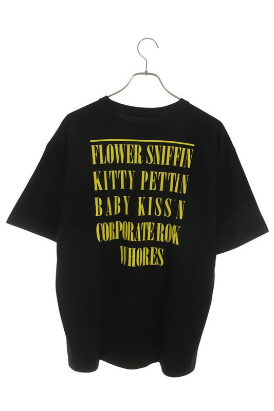 NEIGHBORHOOD Black/Yellow Smiley Print T-shirt Size M