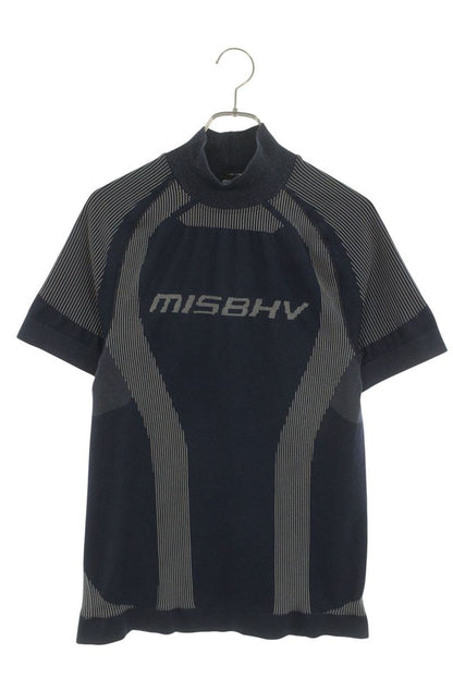 MISBHV Front Logo Sport T-Shirt Navy Size L
