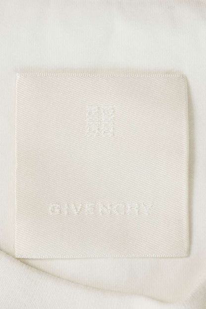 GIVENCHY Reverse Logo Cotton T-Shirt White Size S