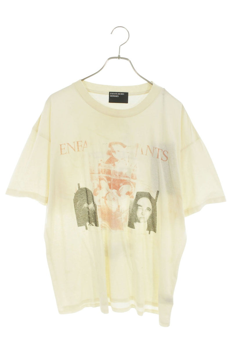 ENFANTS RICHES DEPRIMES SS26 FADED TEE White Size L