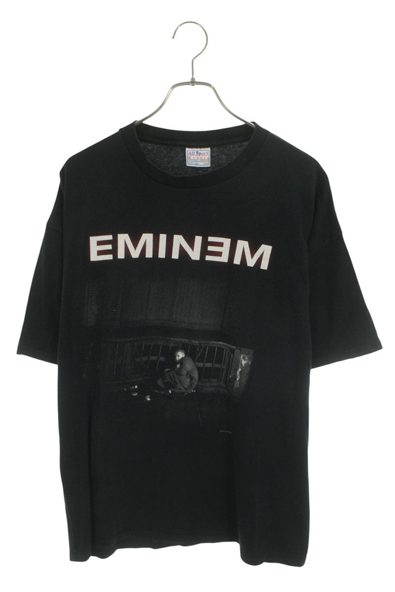 VINTAGE 00s Eminem Marshall Mathers LP T-Shirt Black Size XL