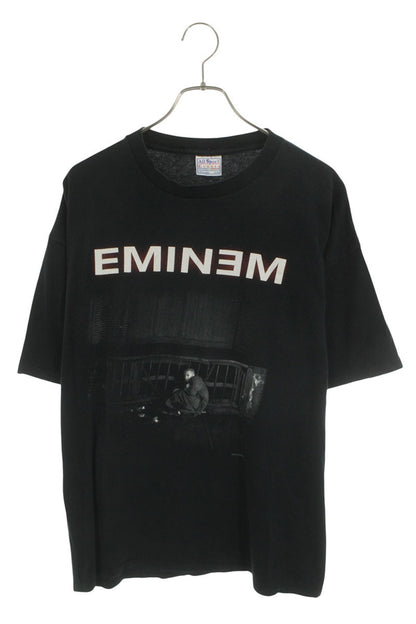 VINTAGE 00s Eminem Marshall Mathers LP T-Shirt Black Size XL