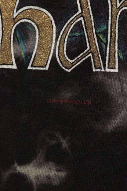 VINTAGE 90s Led Zeppelin Hammer of the Gods Tie-Dye Size XL