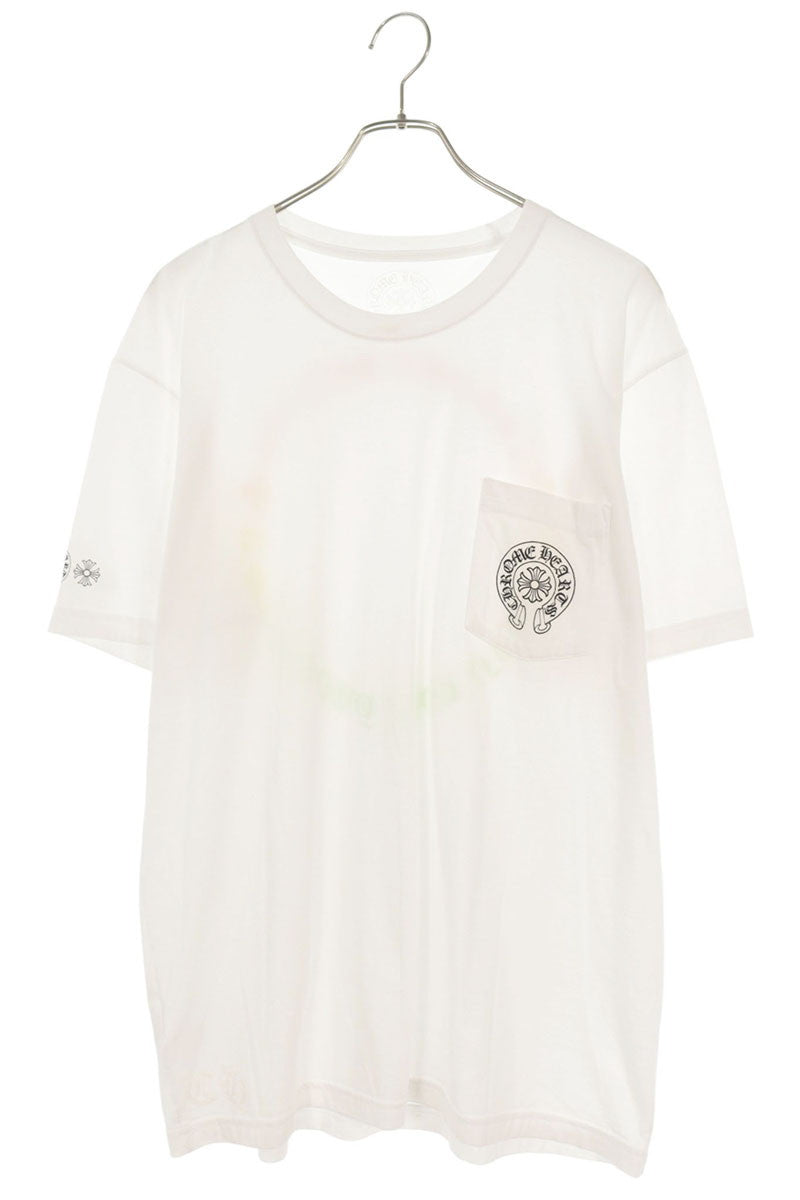Chrome Hearts Back Circle Print T-Shirt Multi Size XL