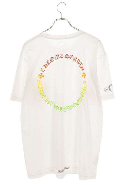 Chrome Hearts Back Circle Print T-Shirt Multi Size XL