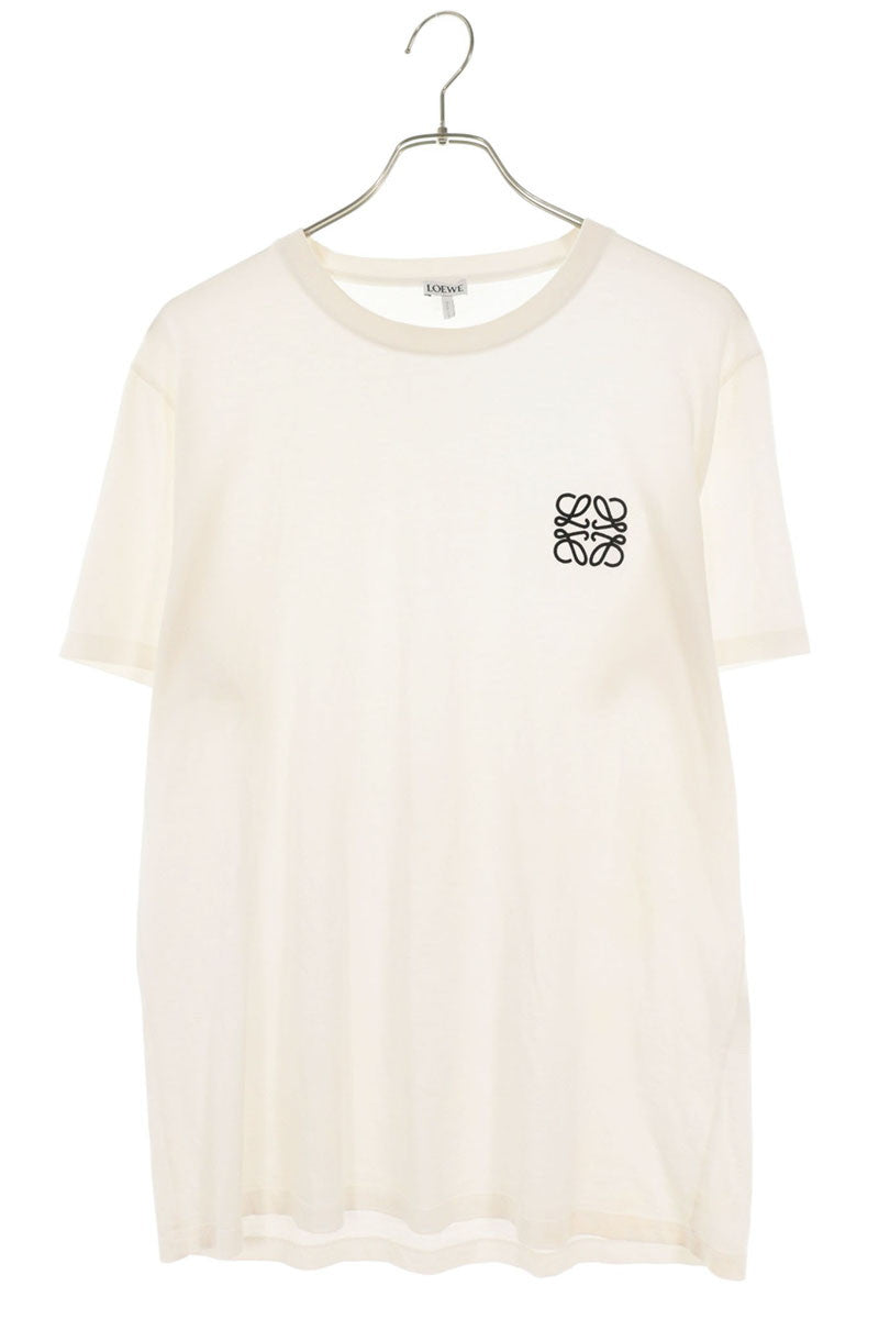 LOEWE Anagram Embroidered T-Shirt White Size L