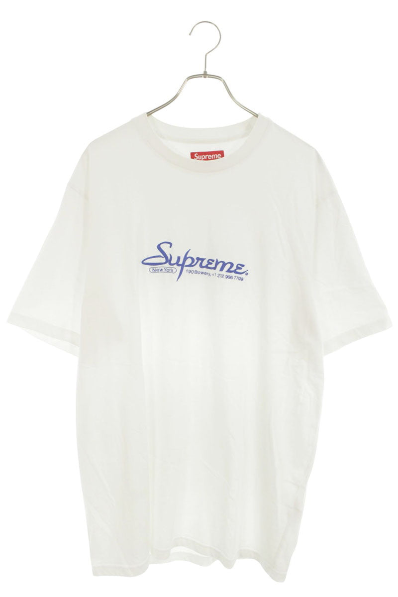 SUPREME 24SS Contact SS Top T-Shirt White Size XL