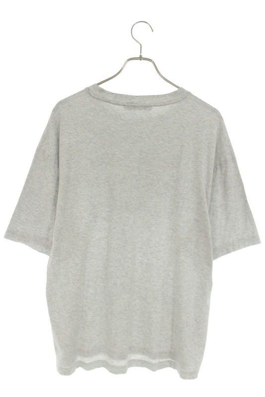 ACNE STUDIOS Front Logo Cotton T-Shirt Gray Size M