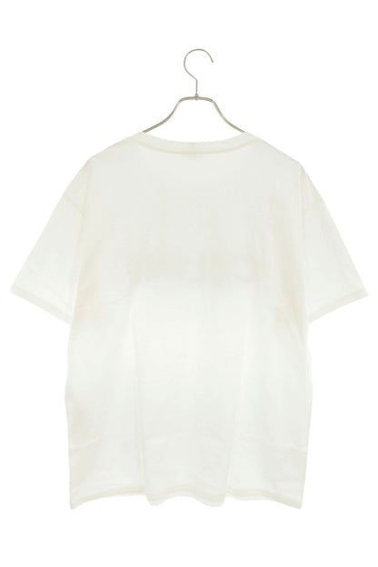 CELINE Studs Logo Cotton T-Shirt White Size L