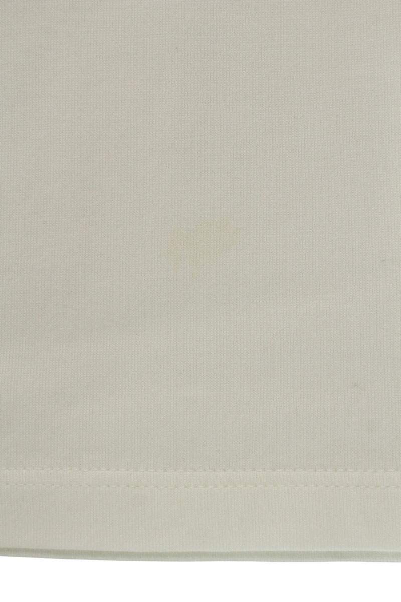 CELINE Studs Logo Cotton T-Shirt White Size L