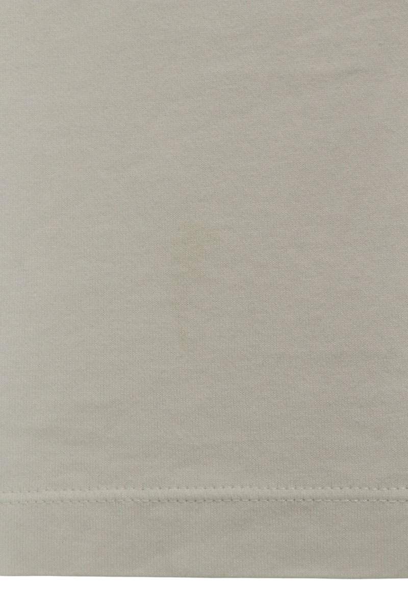 CELINE Logo Print Loose Fit Cotton T-Shirt White Size S