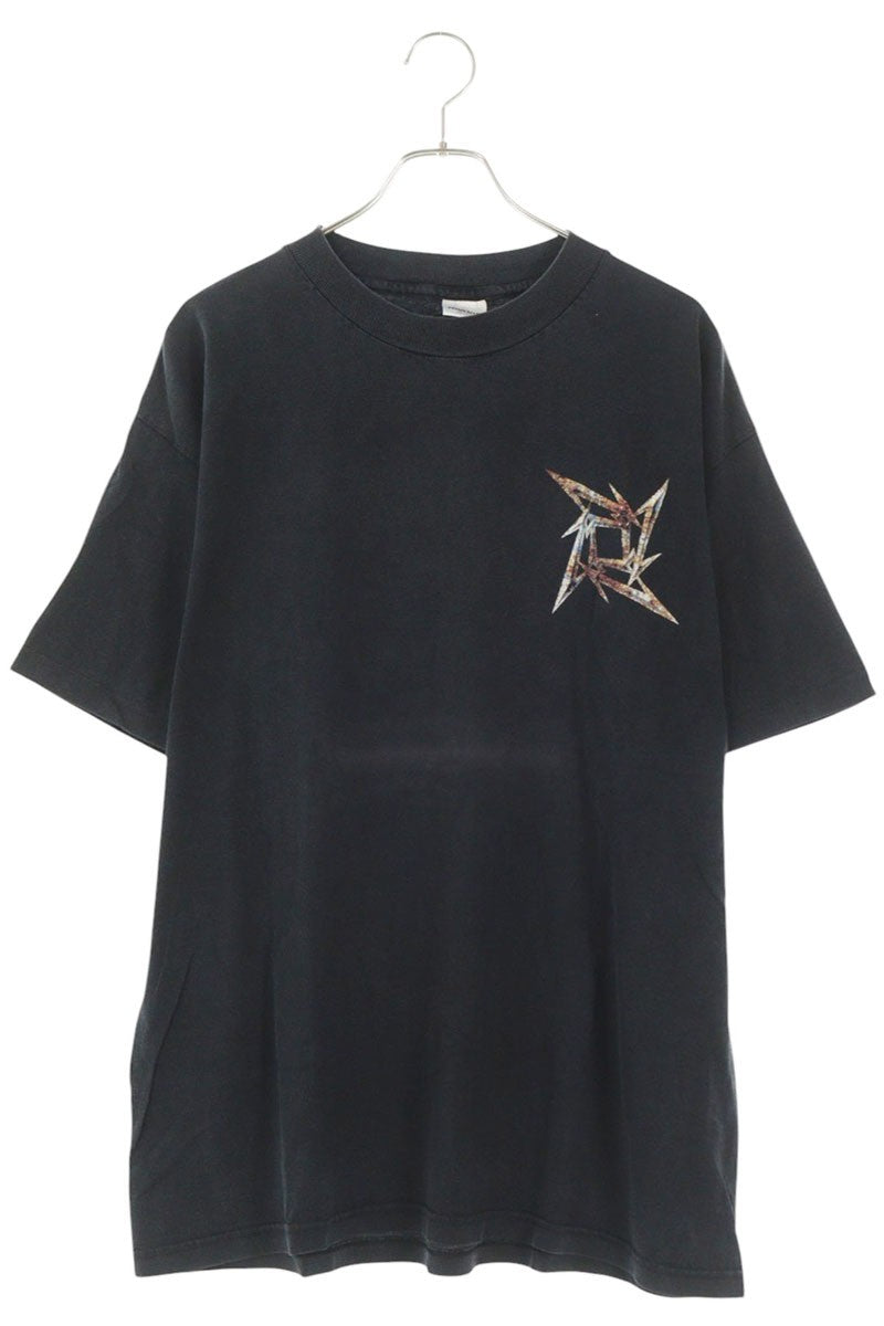 VINTAGE Metallica Reload Print Cotton T-Shirt Black Size XL