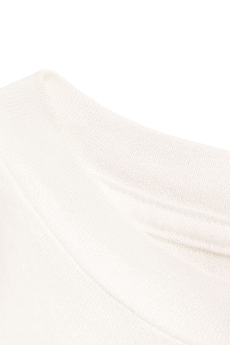 AMIRI Logo Print Cotton T-Shirt White Size M
