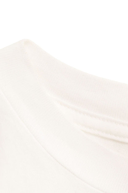 AMIRI Logo Print Cotton T-Shirt White Size M