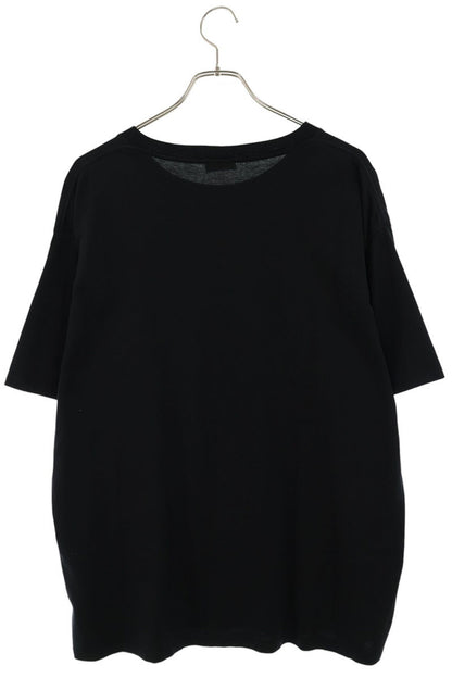CELINE Logo Print Loose Fit Cotton T-Shirt Black Size L