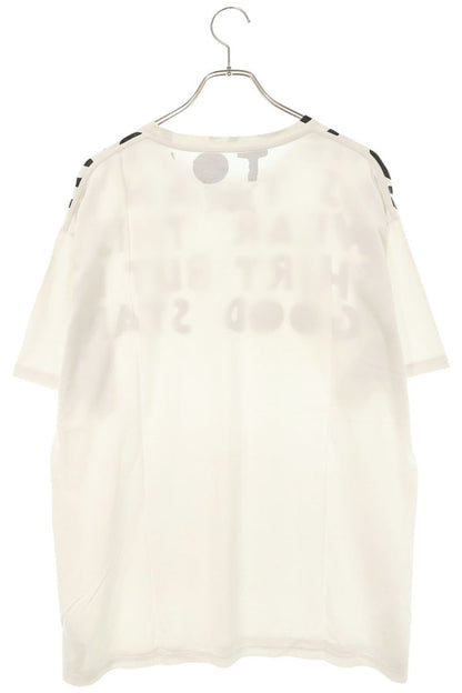 Maison Margiela 21AW White/Black AIDS Print T-shirt Size M
