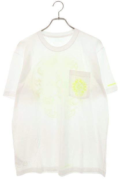 Chrome Hearts Horseshoe Tee White Yellow Back Multi Size L