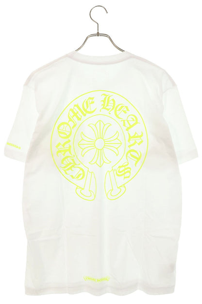 Chrome Hearts Horseshoe Tee White Yellow Back Multi Size L