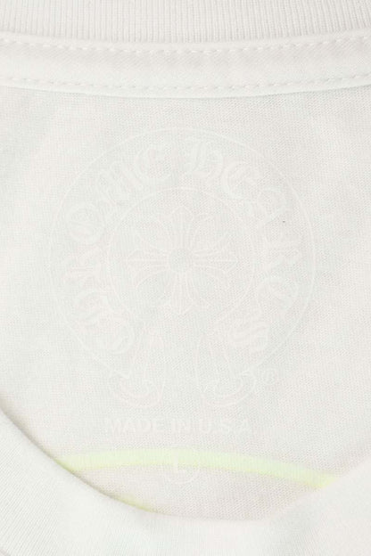 Chrome Hearts Horseshoe Tee White Yellow Back Multi Size L