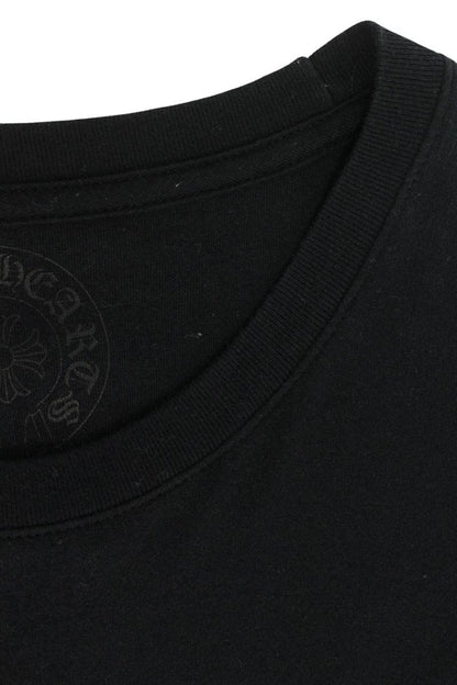 Chrome Hearts Horseshoe Back Print T-Shirt Black Size XL