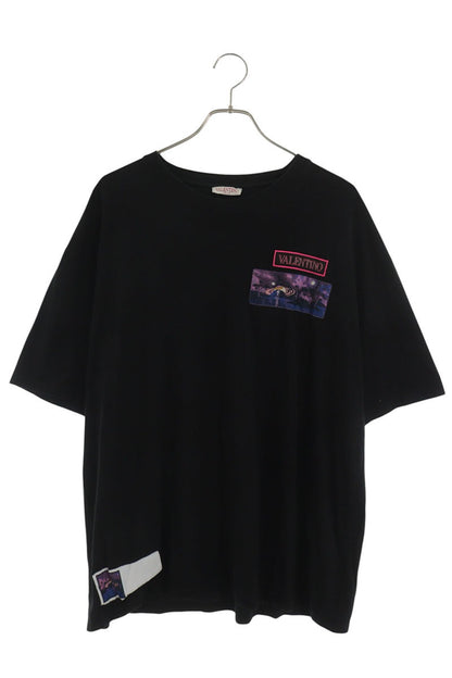 VALENTINO WATER NIGHTS Patch T-Shirt Black Size XL