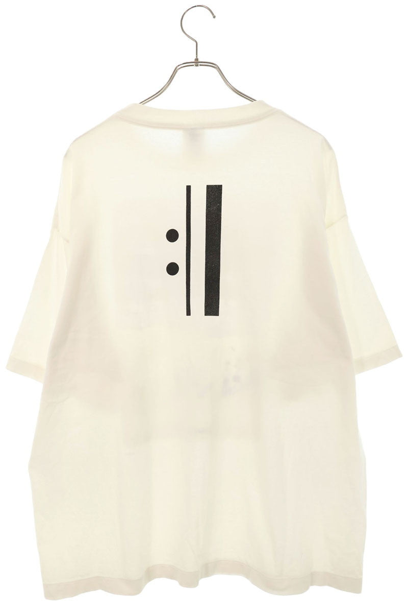 SAINT MICHAEL 25SS White Cotton Character Print Size XL