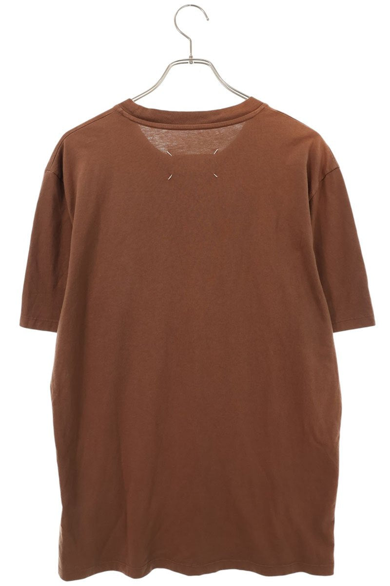 Maison Margiela Brown Cotton Crewneck T-shirt Size 50