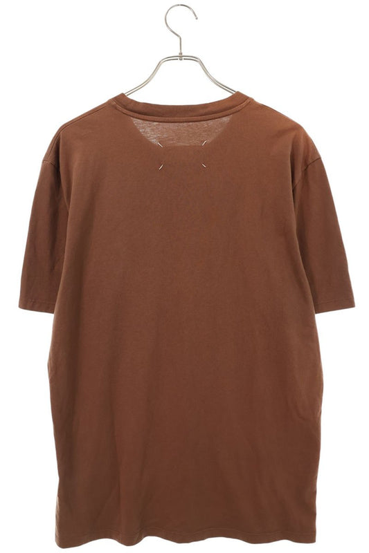 Maison Margiela Brown Cotton Crewneck T-shirt Size 50