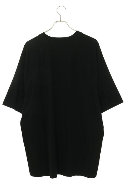 JACQUEMUS Rubber Logo Oversized T-Shirt Black Size L