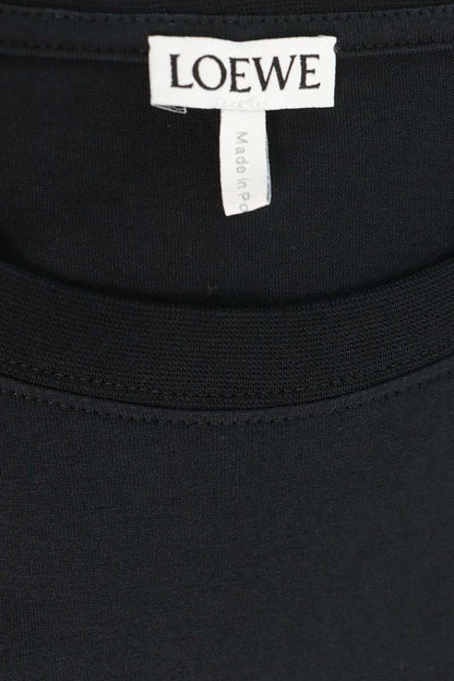 LOEWE Anagram Embroidered T-Shirt Black Size XL