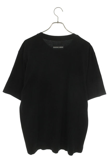 Marine Serre Black Moon Embroidered T-Shirt Size XL