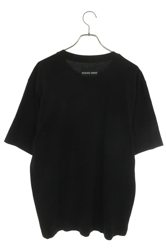 Marine Serre Black Moon Embroidered T-Shirt Size XL