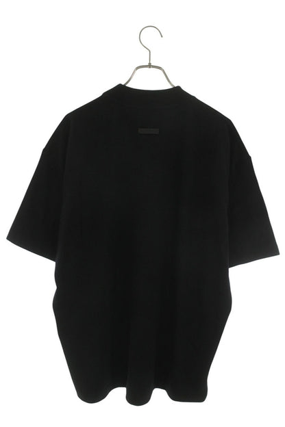 FEAR OF GOD Black ETERNAL Rubber Logo Tee Size S