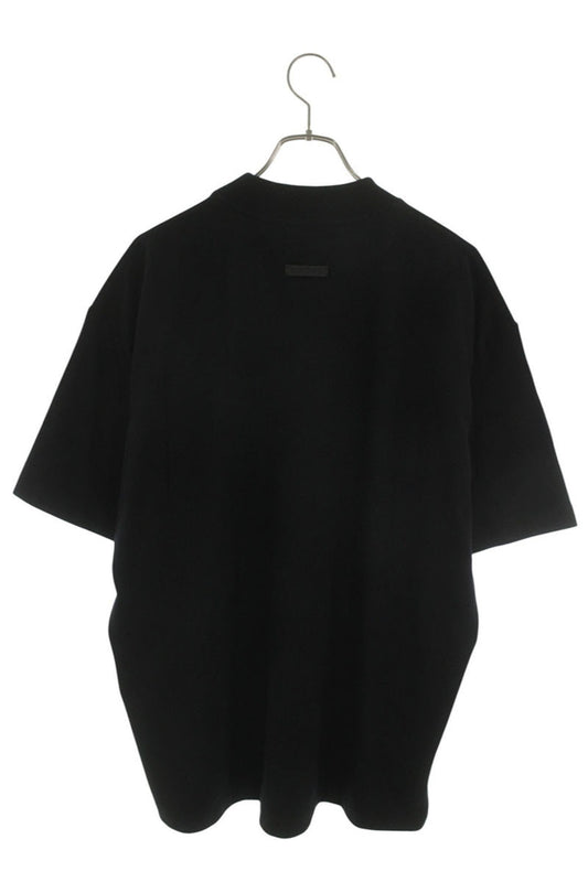 FEAR OF GOD Black ETERNAL Rubber Logo Tee Size S