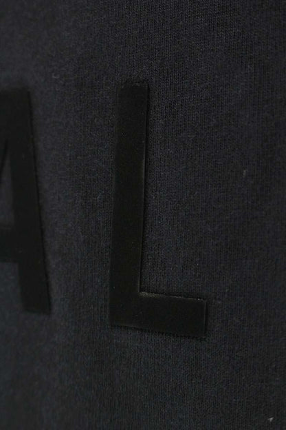 FEAR OF GOD Black ETERNAL Rubber Logo Tee Size S