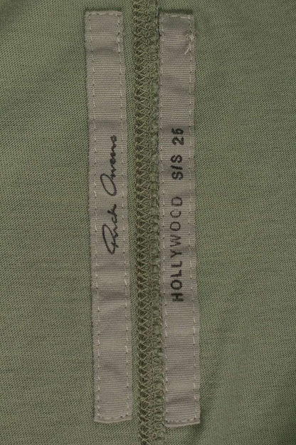 Rick Owens 25SS Green SHORT LEVEL T-Shirt Size L