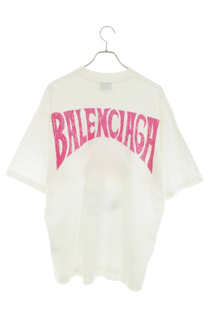BALENCIAGA 24SS Paris Tropical Oversized T-Shirt Size S