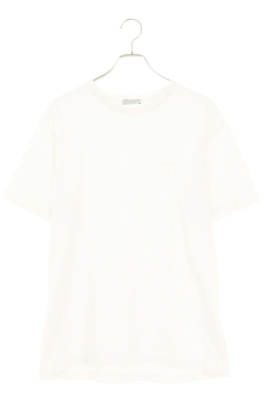 DIOR White CD Icon Embroidered T-Shirt Size M