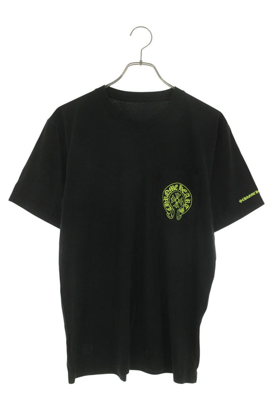 Chrome Hearts Black Yellow Horseshoe T-Shirt Size M