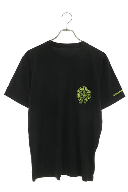 Chrome Hearts Black Yellow Horseshoe T-Shirt Size M
