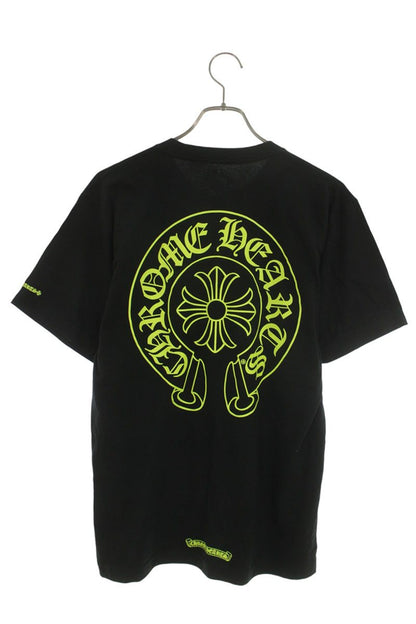 Chrome Hearts Black Yellow Horseshoe T-Shirt Size M