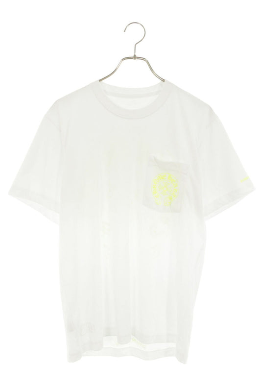 Chrome Hearts White Yellow Horseshoe T-Shirt Size M