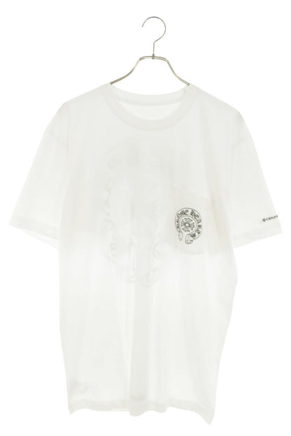 Chrome Hearts Back Horseshoe Print T-Shirt White Size L
