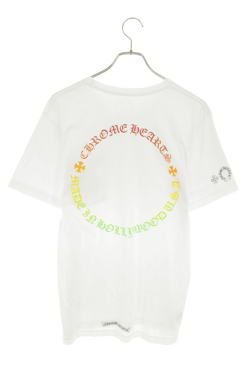 Chrome Hearts Back Circle Logo Pocket T-Shirt Multi Size M