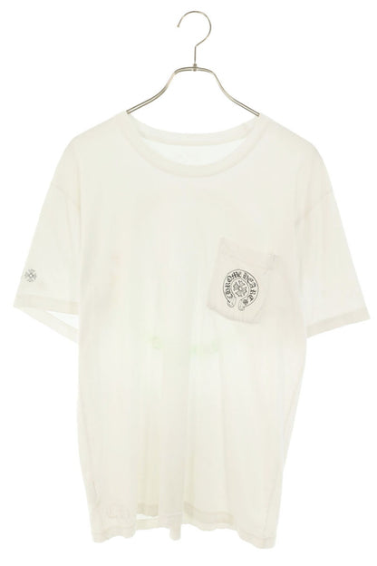 Chrome Hearts Back Circle Logo Pocket Tee White Multi Size L