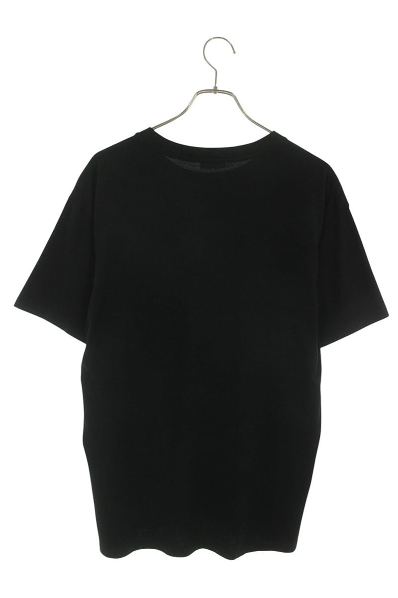 CELINE Black Stud Logo Loose Fit T-Shirt Size XS