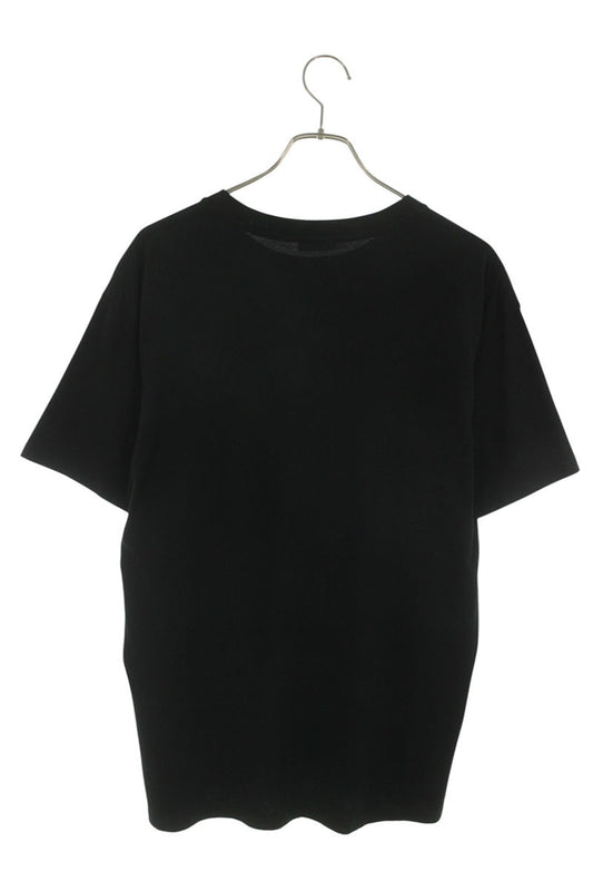 CELINE Black Stud Logo Loose Fit T-Shirt Size XS