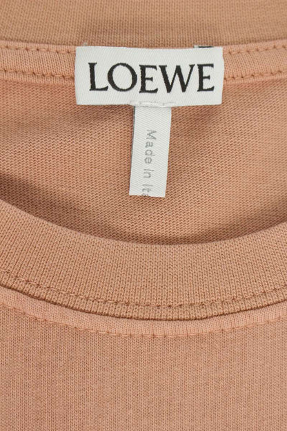 LOEWE Pink Anagram Embroidered T-Shirt Size XS