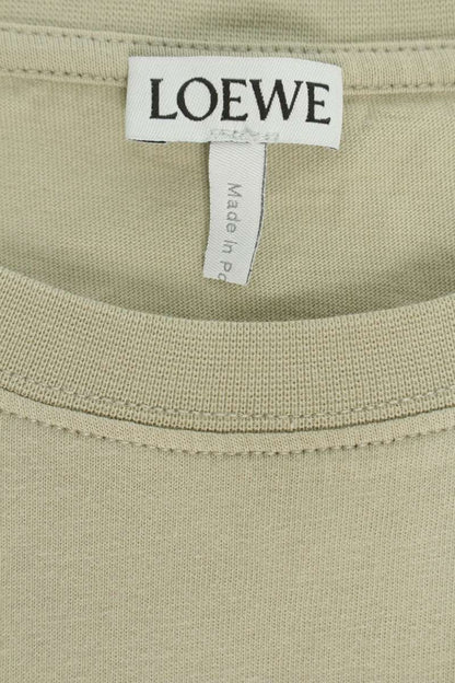 LOEWE Anagram Embroidered T-Shirt Green Size L