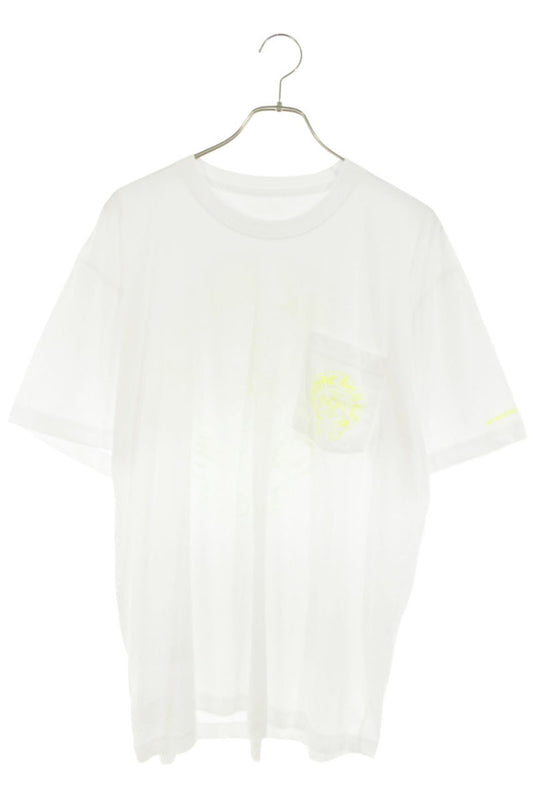 Chrome Hearts Horseshoe Tee White Yellow Size XL